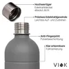 VIOK 1,3 L Edelstahlflasche für Aarke Carbonator 3, Smeg, Produktbild-Vorschau 5