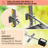 OneConcept 2-in-1 Rotisserie Grill mit Motor, Grill mit Produktbild-Vorschau 3
