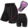 Lixada Frauen Fahrrad Gepolsterte Shorts Radfahren 3D Produktbild-Vorschau 5