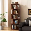 Étagère tournante pour livres, 5 niveaux, rotation à 360°, Voir les images du produit 12