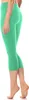 Legging 3/4 en coton pour femme Antié AN60-101 (menthe, L) Voir les images du produit 2
