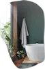 Lustro asymetryczne bez ramy – Nowoczesne lustro ścienne 80 Podgląd zdjęcia produktu 1
