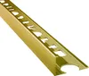 Alu L-Profil Fliesenschiene Fliesenprofil  Schiene gold Produktbild-Vorschau 1