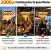 Radiateur infrarouge ZMH 2 en 1 avec lumière,tactile, Voir les images du produit 3