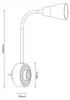 LED Steckdosenlampe dimmbar, Steckerleuchte 2W, flexibel, Produktbild-Vorschau 9