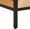 vidaXL Beistelltisch Braun 35 x 35 x 45 cm Massivholz Mango Produktbild-Vorschau 6