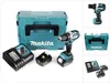 Makita DDF484RTJ, Wiertarka pistoletowa, Zamek centralny, Podgląd zdjęcia produktu 1