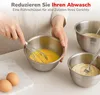 alpina Rührschüssel Set Edelstahl - Edelstahlschüssel mit Produktbild-Vorschau 6