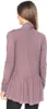 Damen Sweats Umhang Cardigan Blazer Poncho; Cappuccino Produktbild-Vorschau 3