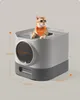 Feandrea Katzenklo, Katzentoilette XXL, mit Deckel, Produktbild-Vorschau 6
