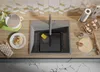 PRIMAGRAN Spülbecken Grau 58x50cm, Granitspüle 1 Becken + Produktbild-Vorschau 7
