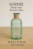 Flaschenvase SOPHIE aus recyceltem Glas, grün | Bottle Vase Produktbild-Vorschau 2