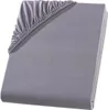 Mikrofaser Spannbettlaken 90x200 Grau Produktbild-Vorschau 2