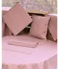 Outdoor Garten-Tischdecke türkis rund 145 cm abwaschbar Produktbild-Vorschau 5