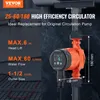 VEVOR topné čerpadlo 6 m výtlačný výkon, oběhové čerpadlo, Náhled obrázku produktu 2