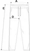 WOMEN'S HEATHING DRESS PANTS Klassisch MORAJ M Produktbild-Vorschau 9