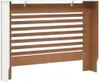 vidaXL Osłona grzejnika biała 112×19×81,5 cm MDF Podgląd zdjęcia produktu 5