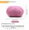 Häkelgarn-Set, 10 x 50 g, Baumwollgarn, 10 Farben, für Anfänger Productafbeelding-voorbeeld