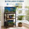 40l Aquarium Stand 3-st?ckiges Aquarien Gestell mit Ablage Produktbild-Vorschau 3