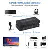 INF HDMI-Switch 5 in 1 out, 4K@60Hz mit ARC Audio Extractor Produktbild-Vorschau 12