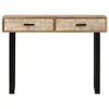 Tavolo consolle 100x30x75 cm in legno massiccio di mango Anteprima dell’immagine prodotto 1