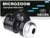 MICROZOOM Handy Smartphone Mikroskop Makrolinse LED 30x Produktbild-Vorschau 1