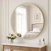 SONGMICS Wandspiegel, Spiegel rund, Metallrahmen, 50 cm d, Produktbild-Vorschau 7