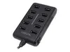 LogiLink USB 2.0 10-Port Hub with On/Off Switch, 480 Produktbild-Vorschau 2