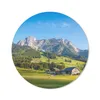 MuchoWow® Mauspad Mousepad Berg - Himmel - Wald 30x30 cm - Produktbild-Vorschau 1
