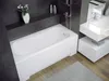 BADLAND Badewanne Rechteck Aria 160x70 mit Ablaufgarnitur Produktbild-Vorschau 1