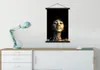 MuchoWow® Textilposter Frau - Lehm - Farben 60x90 cm mit Produktbild-Vorschau 3