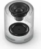 A cutaway view of a speaker showing its internal components. Voir les images du produit