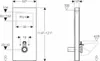 Geberit Monolith Sanitärmodul für Wand-WC, 114cm, Produktbild-Vorschau 6
