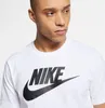 Nike M Nsw Tee Icon Futura White/Black L Produktbild-Vorschau 3
