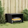 vidaXL Garage per robot tosaerba Nero 86x90x52/57 cm in Anteprima dell’immagine prodotto 10