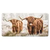 MuchoWow® Mauspad Mousepad Schottischer Highlander - Tiere Produktbild-Vorschau 1