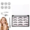 6 párů magnetických řas 3D magnetické řasy Přirozený vzhled Náhled obrázku produktu 2