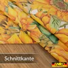 Tischdecke 100x100cm Rund Orange abwaschbar Granada Stoff Produktbild-Vorschau 3