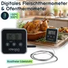 Digitales Fleischthermometer & Ofenthermometer mit Timer Produktbild-Vorschau 2