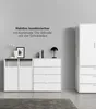 mokebo® Wäscheschrank in Weiß 'Der Wäschehüter', Produktbild-Vorschau 4
