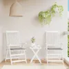 Gartenstuhl-Kissen 2 Stk. Grau 40x40x4 cm Oxford-Gewebe Produktbild-Vorschau 2