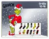 The GRINCH - HERREN Adventskalender 12 Paar Socken 42-46 ( Produktbild-Vorschau 2