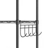 6 Etagen Metallregal, 54x29x160cm Tragfähigkeit 100 kg, Produktbild-Vorschau 6