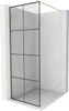 Mexen Kioto Walk-in-Duschwand 70 x 200 cm, schwarzes Muster Produktbild-Vorschau 1