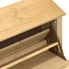 vidaXL Skriňa na topánky  99x32x47 cm z masívneho Náhľad obrázku produktu 7