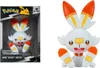 A Pokémon Scorbunny vinyl figure in its packaging, and the figure itself. Náhľad obrázku produktu
