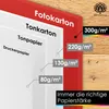 OfficeTree 50x karton kolorowy A4 300 g/m² – 12 kolorów – Podgląd zdjęcia produktu 4
