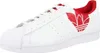 adidas Damen SUPERSTAR FY2828 Straßen-Laufschuh, Weiss/Rot Produktbild-Vorschau 1