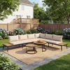 Flieks zahradní lounge set pro 6 osob, balkonový nábytek, Náhled obrázku produktu 1