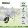 Schubkarre 100 Liter 250 kg Vollgummirad auf Stahlfelge Produktbild-Vorschau 3